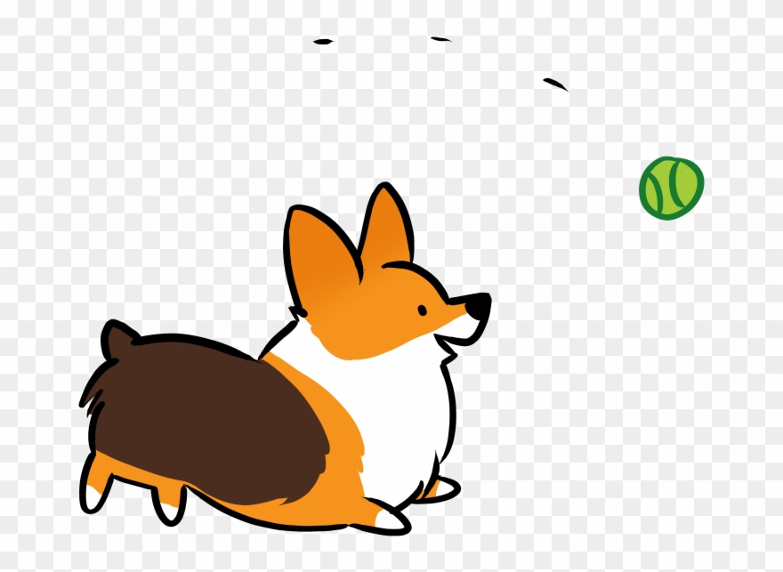 Head Clipart Corgi - Corgi Cartoon Png Transparent Png