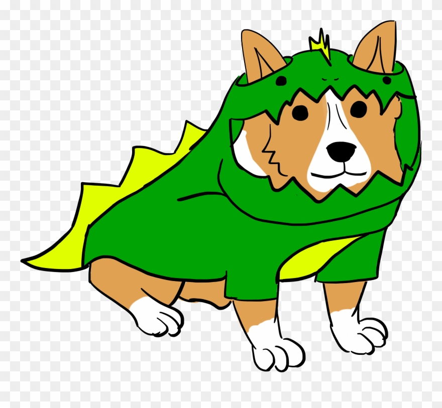 Vector Library Library Corgi Clipart Happy - Cartoon - Png Download