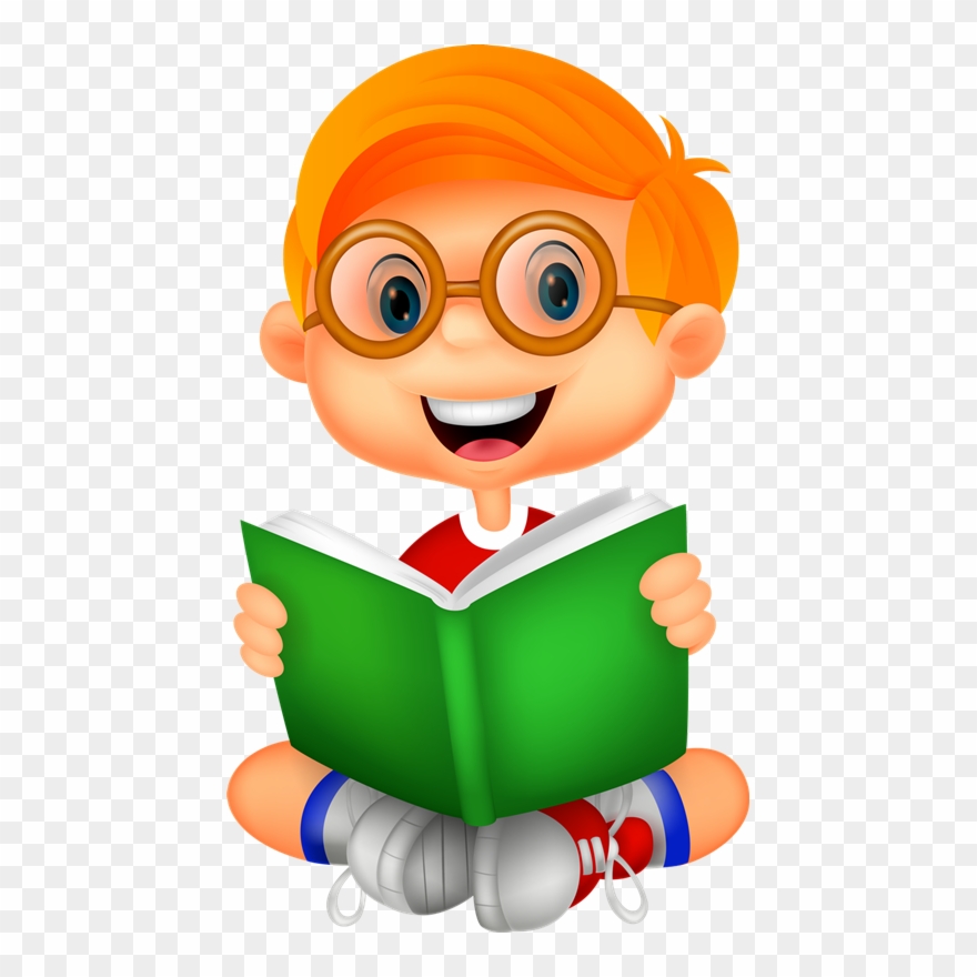Pin By Priya Jerath On Kid Crafts - Cartoon Pictures Of A Boy Studying Clipart