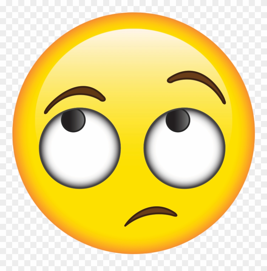 Image Result For Eye Rolling - Rolling Eyes Emoji Clipart