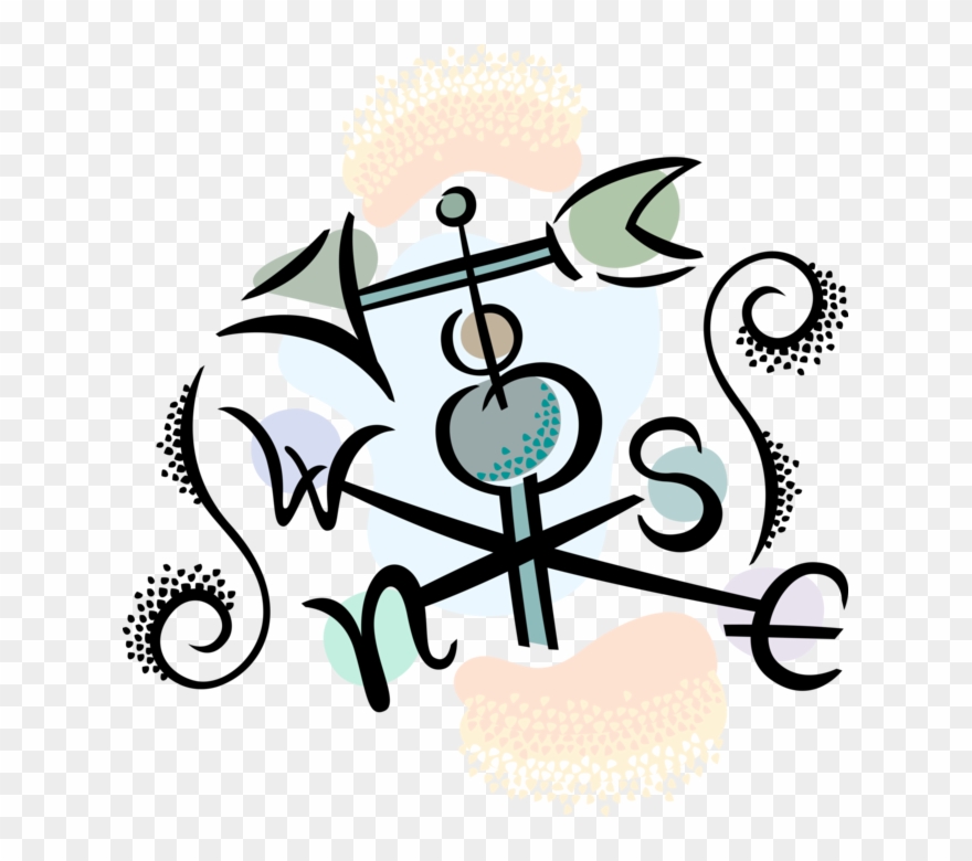 Vector Wind Illustration - Wind Clipart