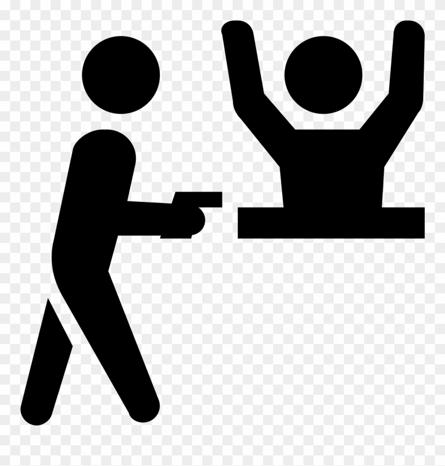 Bank Clip Robbery Clip Art Royalty Free - Robbery Icon - Png Download