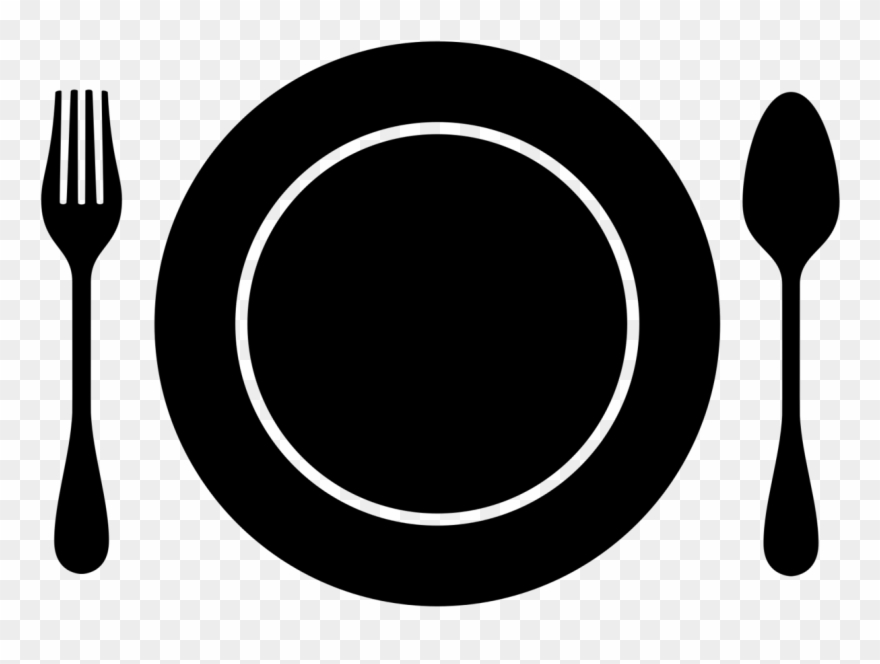 Computer Icons Nutrition Out Of Home Advertising - Plate And Utensil Clip Art - Png Download