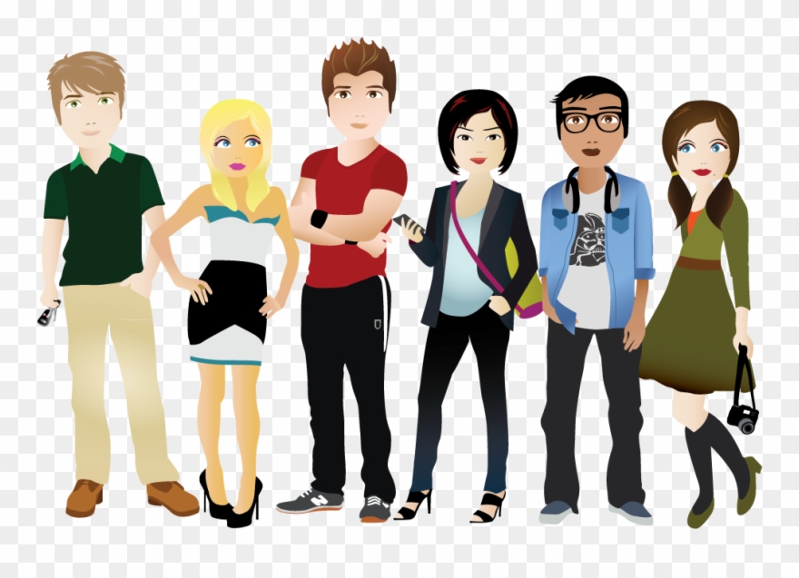 Millennials Clip Art - Png Download
