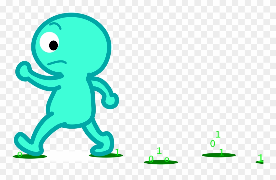 Illustration For "you're Leaving Footprints" - Digital Footprint No Background Clipart