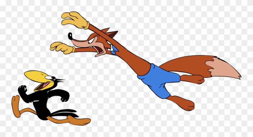 Bank Robber Cartoon - Fauntleroy Fox And Crawford Crow Clipart