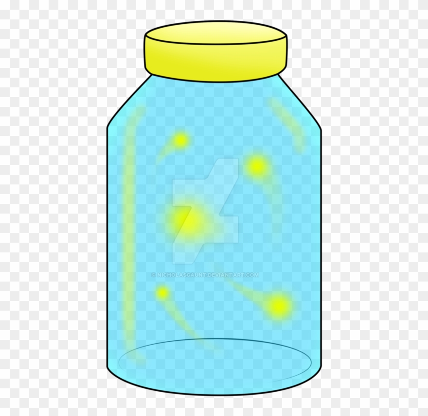 With Fireflies Graphic Freeuse Library Huge - Mason Jar Clipart