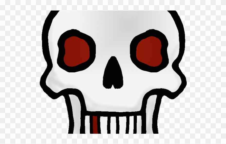Bone Clipart Skellington - Skull Art Cartoon Transparent - Png Download