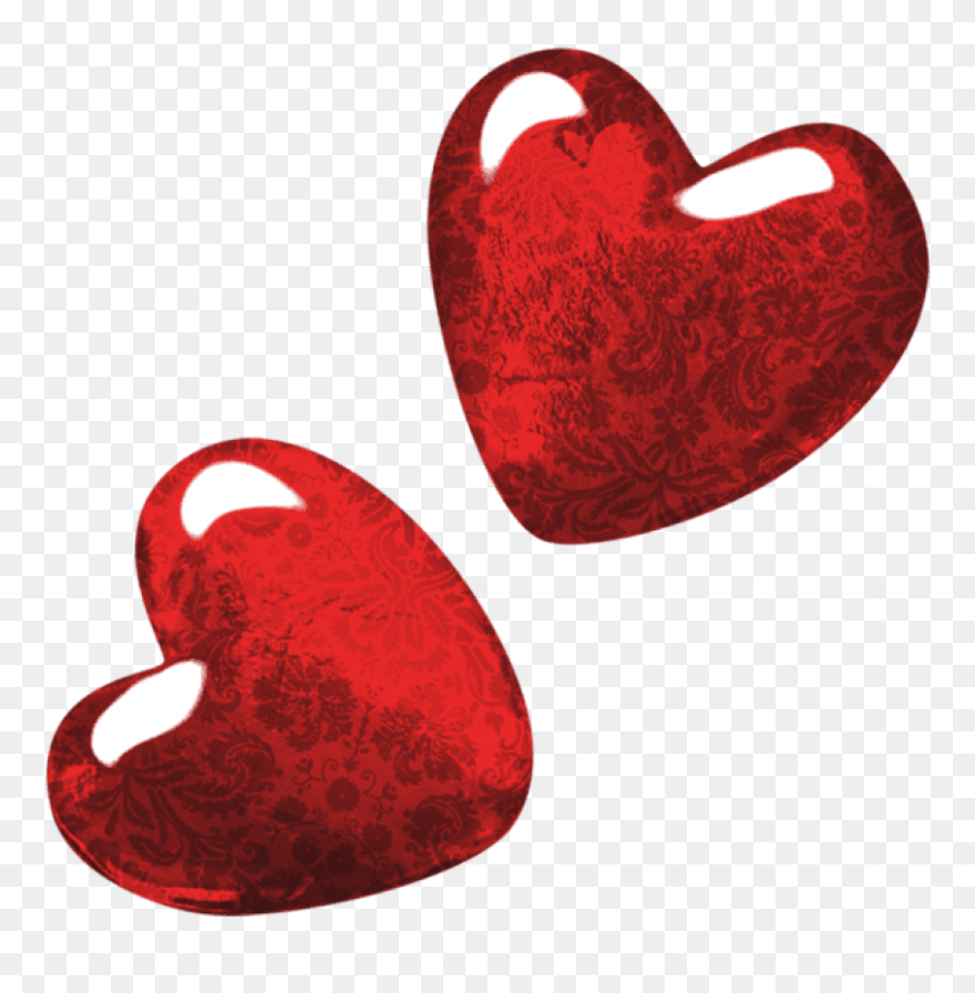 Beautiful Hearts, Valentine Hearts, Red Art, Heart - Clip Art - Png Download