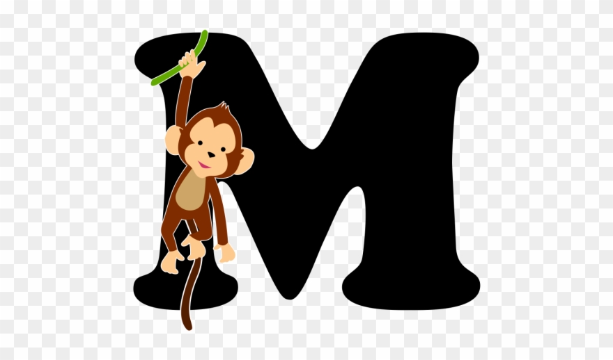 English Alphabet With Picture Letter M, 26 English - ตัว อักษร M การ์ตูน Clipart