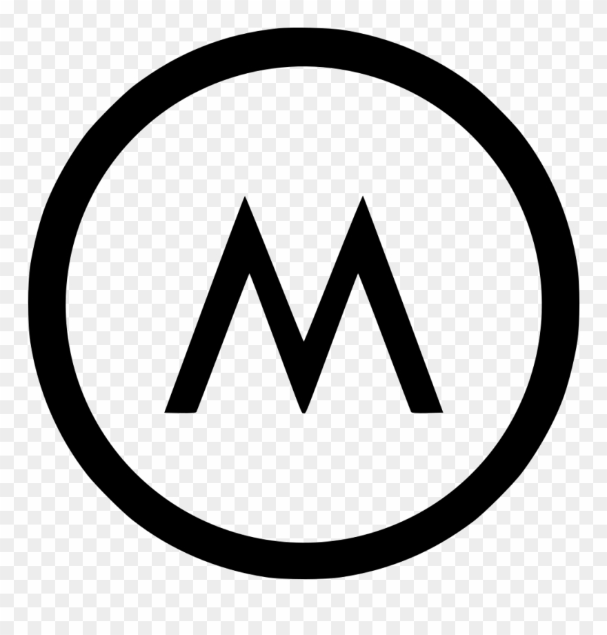 Metro Metropolitan Round M Transport Moscow Dot Comments - App Download Icon Png Clipart