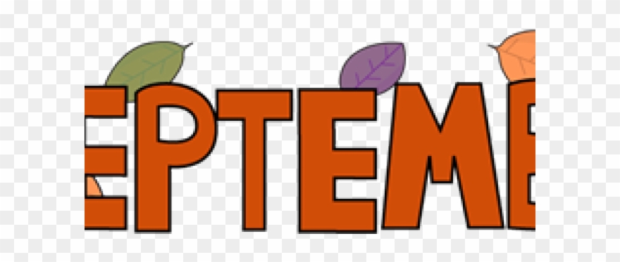 Autumn Leaves Clipart September - September Clipart Png Transparent Png