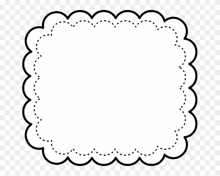Marcos En Blanco Y Negro Para Imprimir Gratis - Cute Black And White Frame Clipart