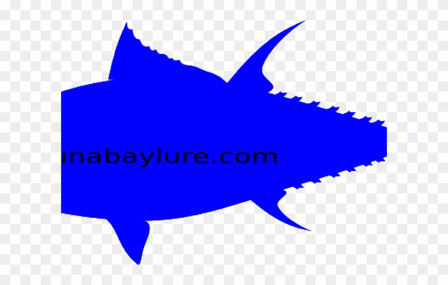 Tuna Clipart Yellowfin Tuna - Blue Fish - Png Download