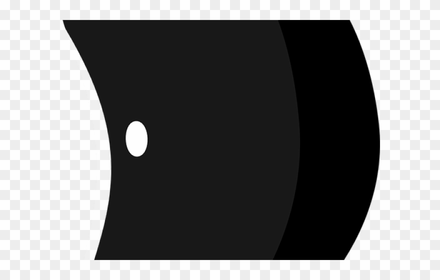 Jelly Bean Clipart Black And White - Circle - Png Download