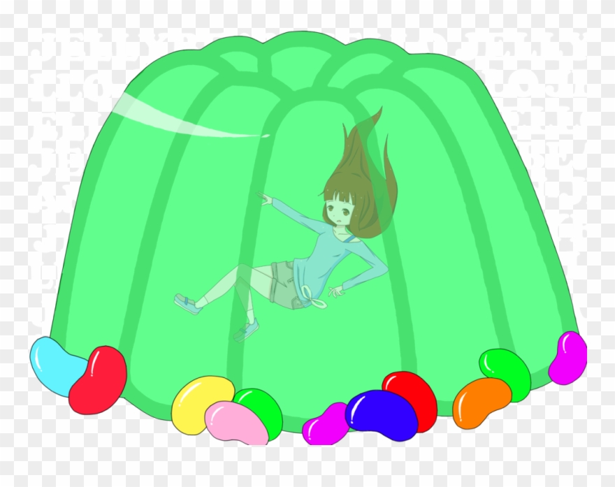 Jelly Beans Clipart Jello - Jello Deviantart - Png Download
