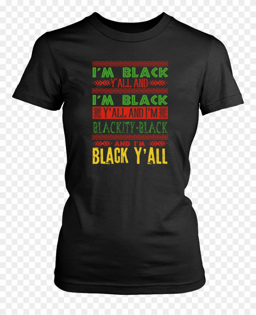 I'm Black Y'all T-shirt - Gilmore Girls Coffee Tshirt Clipart