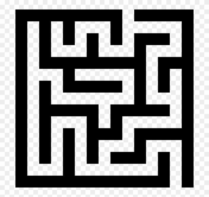 Tiny Maze Labyrinth Puzzle Game - Maze Clipart