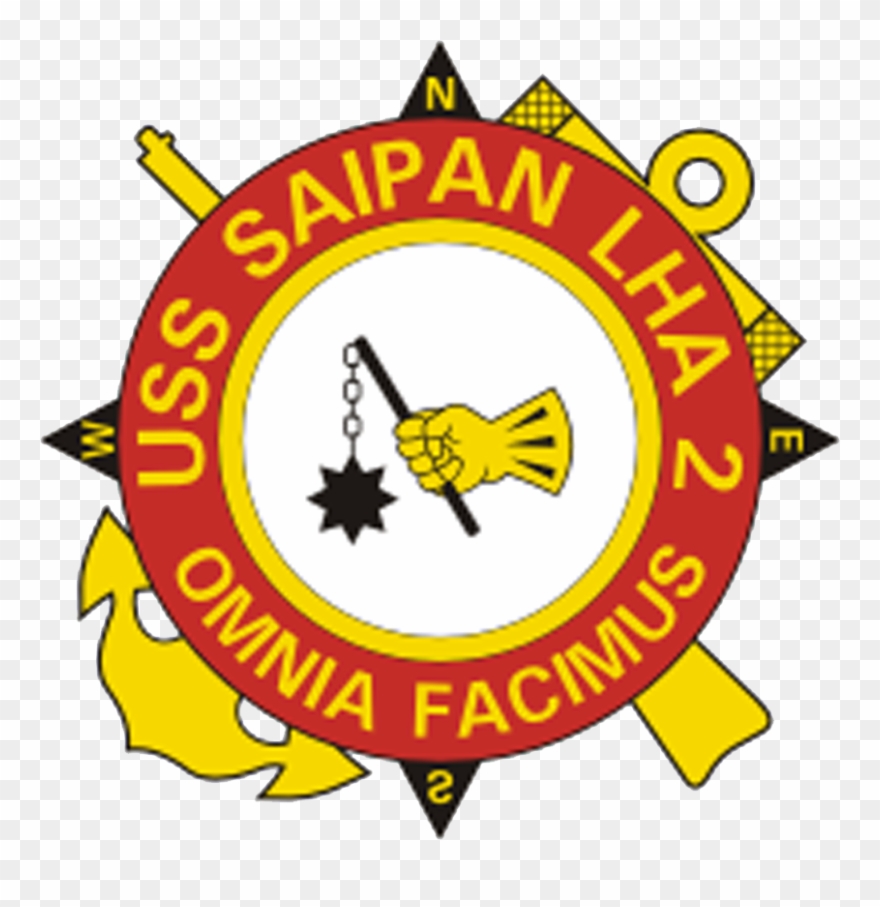 Uss Saipan Coa - Uss Saipan (lha-2) Clipart