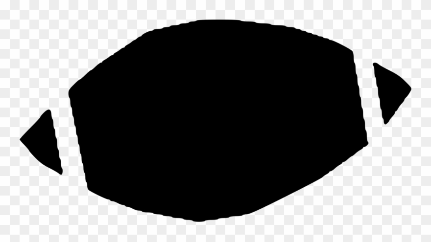 Line Angle Headgear Black M - Clip Art - Png Download