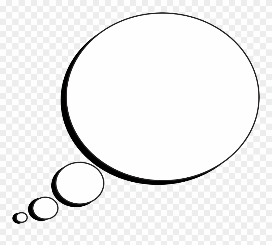 Full Moon Clipart Black And White - Png Download