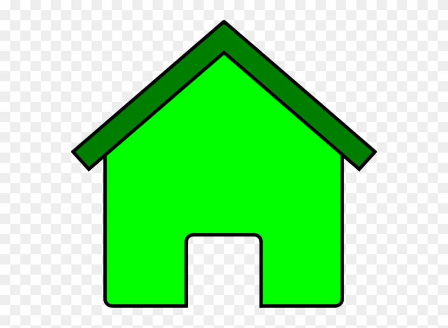 Yellow House Clip Art At Clker - House Clip Art - Png Download