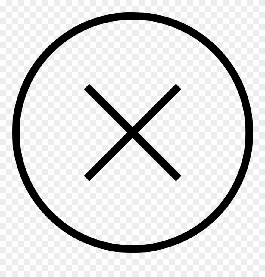 Close Menu - Close Circle Button Png Clipart