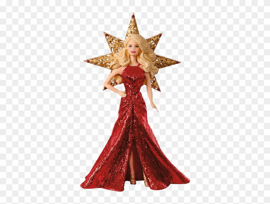 Barbie Png - 2017 Holiday Barbie Ornament Clipart