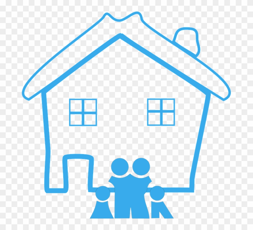 Indoor Air Pollution - Home And Family Clipart - Png Download