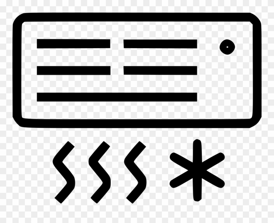Air Conditioning Internal Svg Png Icon Free Download - Air Conditioning Clipart