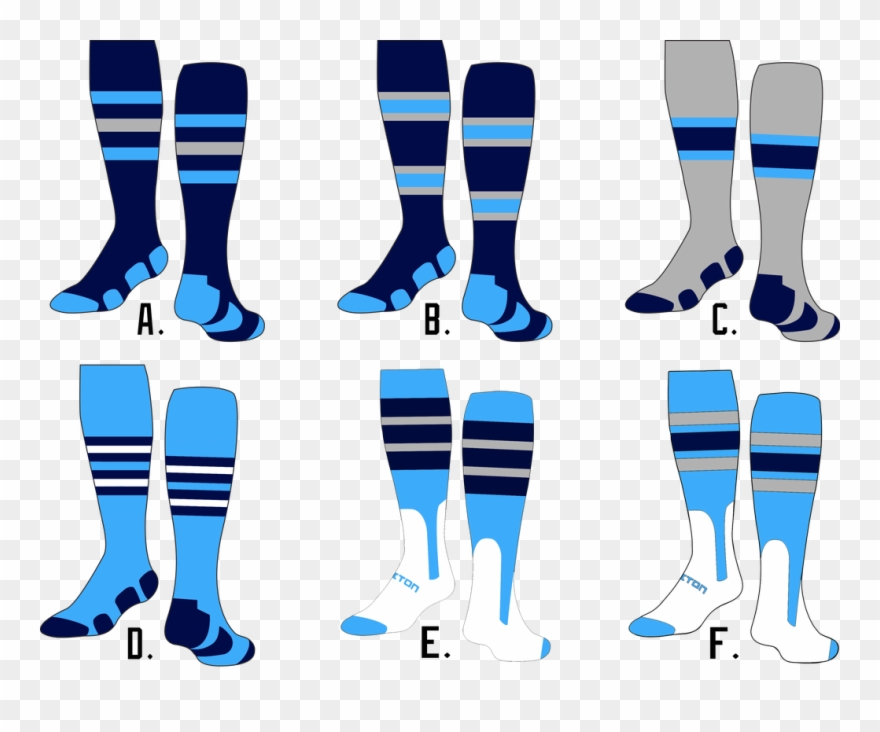Picture - Custom Sock Print Template Clipart