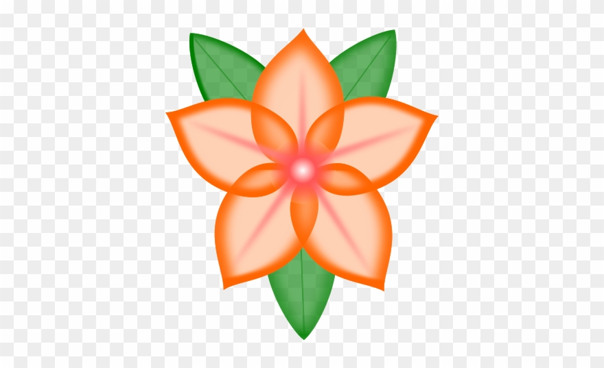 Orange Flowers Clipart - Png Download