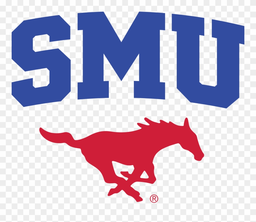 Wr Cortland Sutton - Smu Mustangs Logo Clipart