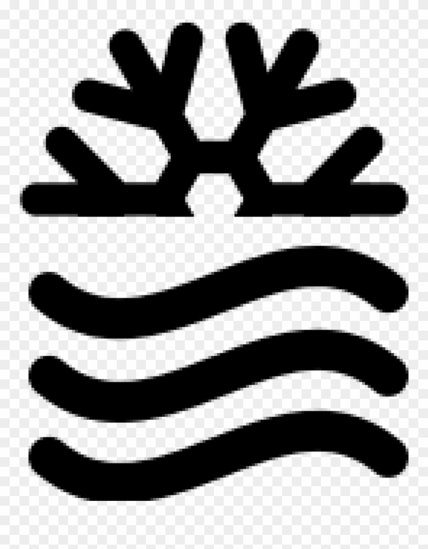 Air Conditioning - Vector Snow Icon Clipart