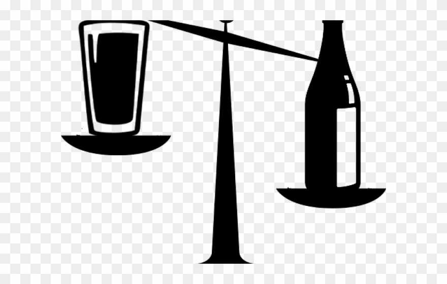 Liquor Clipart Alcahol - Benefits And Risk Clip Art - Png Download