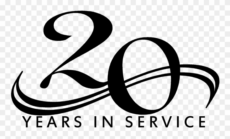 Rpc Services Llc About Us Bay Green Packrtsclipart - 20 Years In Service - Png Download