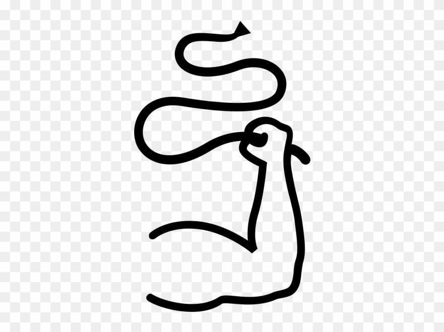 Strong Whip Rubber Stamp Clipart