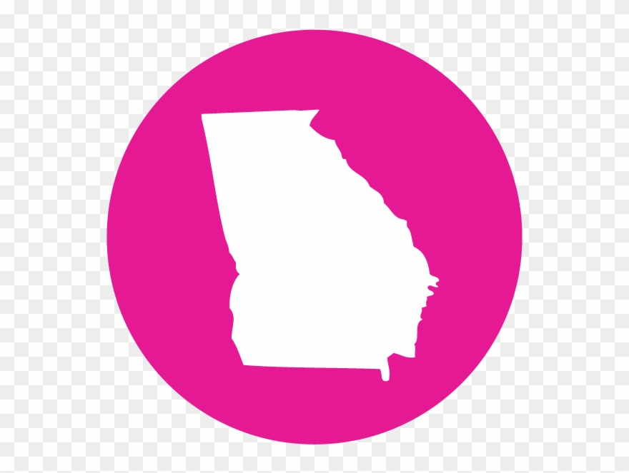 What's Raised In Georgia Stays In Georgia - Circle Clipart