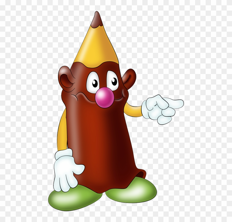 Brown - Cartoon Crayon Colors Clipart