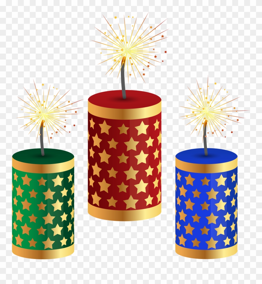 Fireworks Clipart Transparent - Png Download