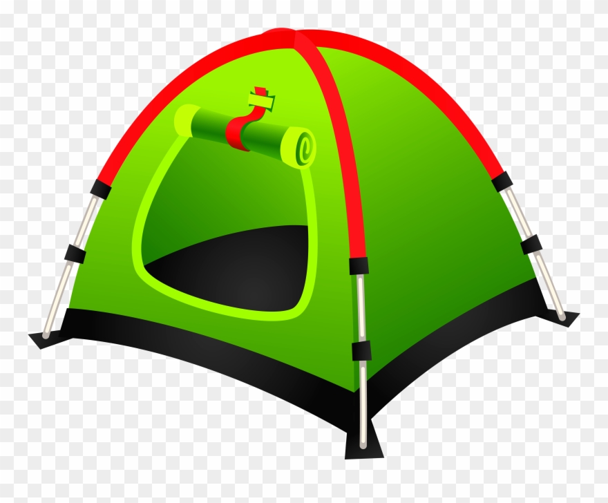 Climbing - Free Clip Art Tent - Png Download