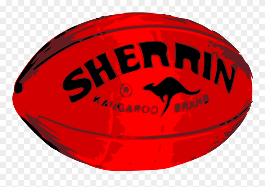 Free Red Football - Football Clip Art - Png Download