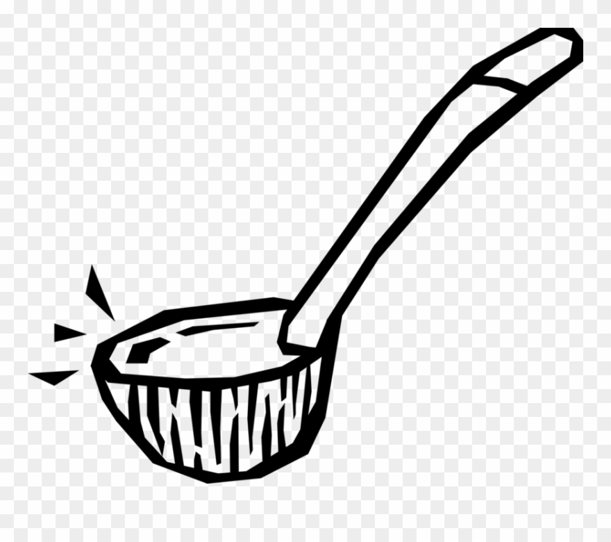Kitchen Soup Ladle Spoon - Ladle Clipart