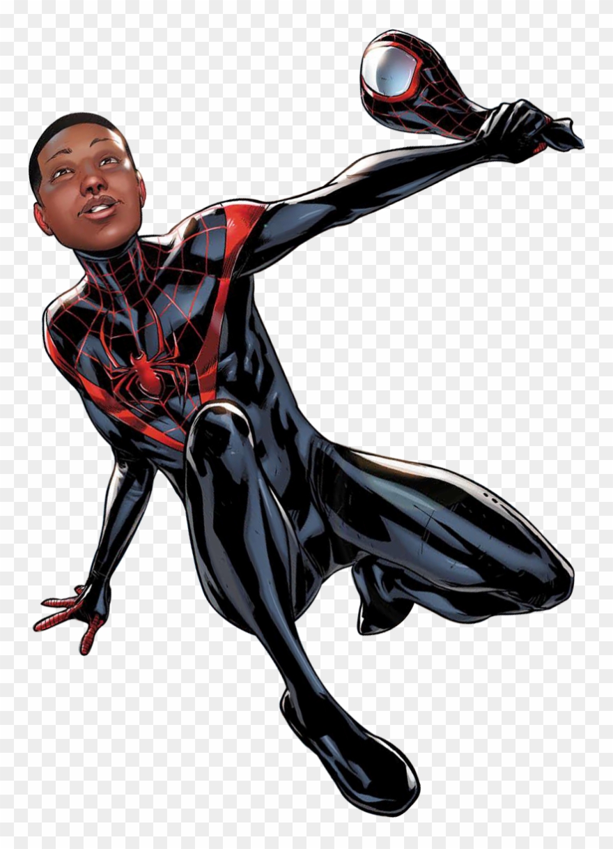 An Older Miles Morales Crosses Over To 616 From The - Marvel Ultimate Spider-man Ultimate Collection: Miles Clipart