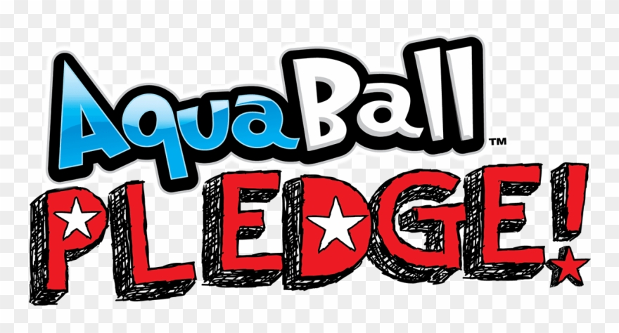 Take The Aquaball Pledge - Aquaball Water Drink, Grape - 12 Fl Oz Clipart