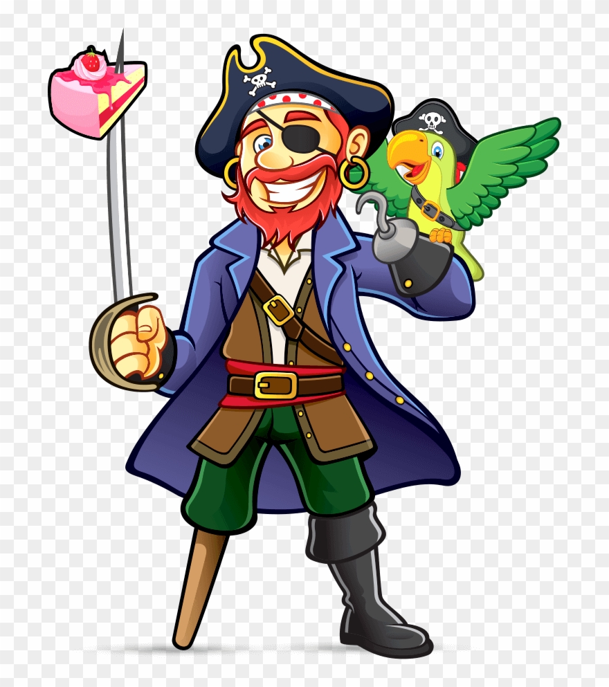 Pirates Cove Pirate - Pirate Captain Hook Clipart