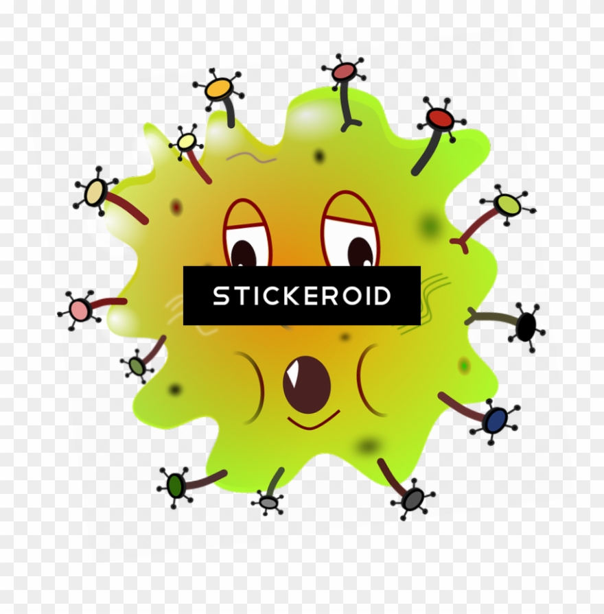 Bacteria Miscellaneous - Germ Clip Art - Png Download