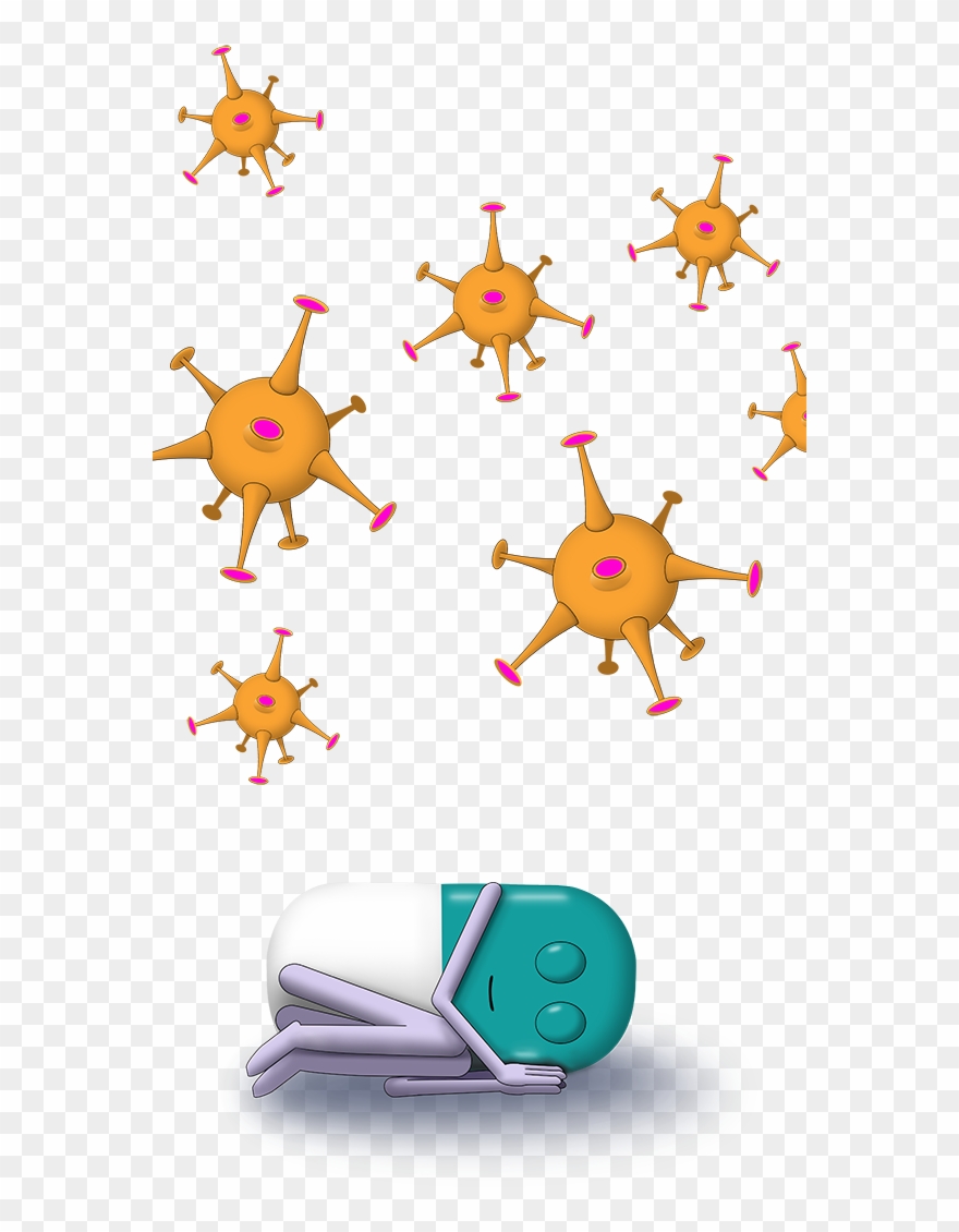 Germs Clipart Antibiotic Resistant Bacteria - Bacteria - Png Download