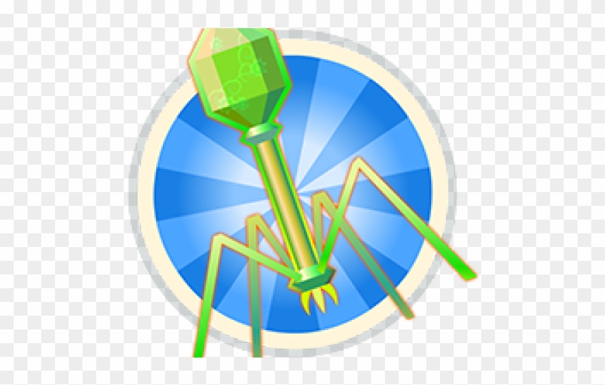 Bacteria Clipart Sick - Graphic Design - Png Download