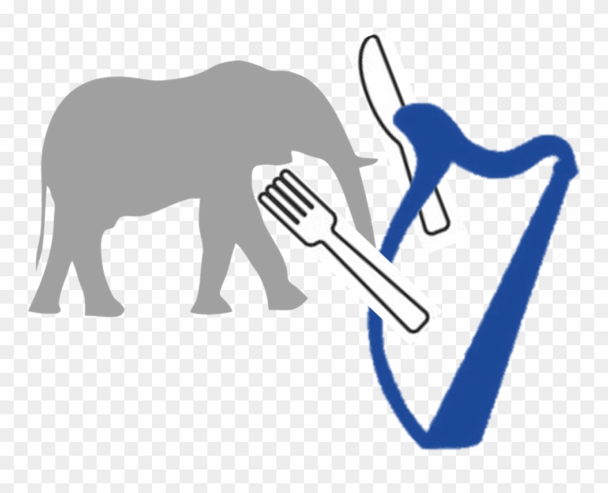 Be Honest Don't Make A Harp Goal Just Because I'm Leaning - Elephant Silhouette Clipart